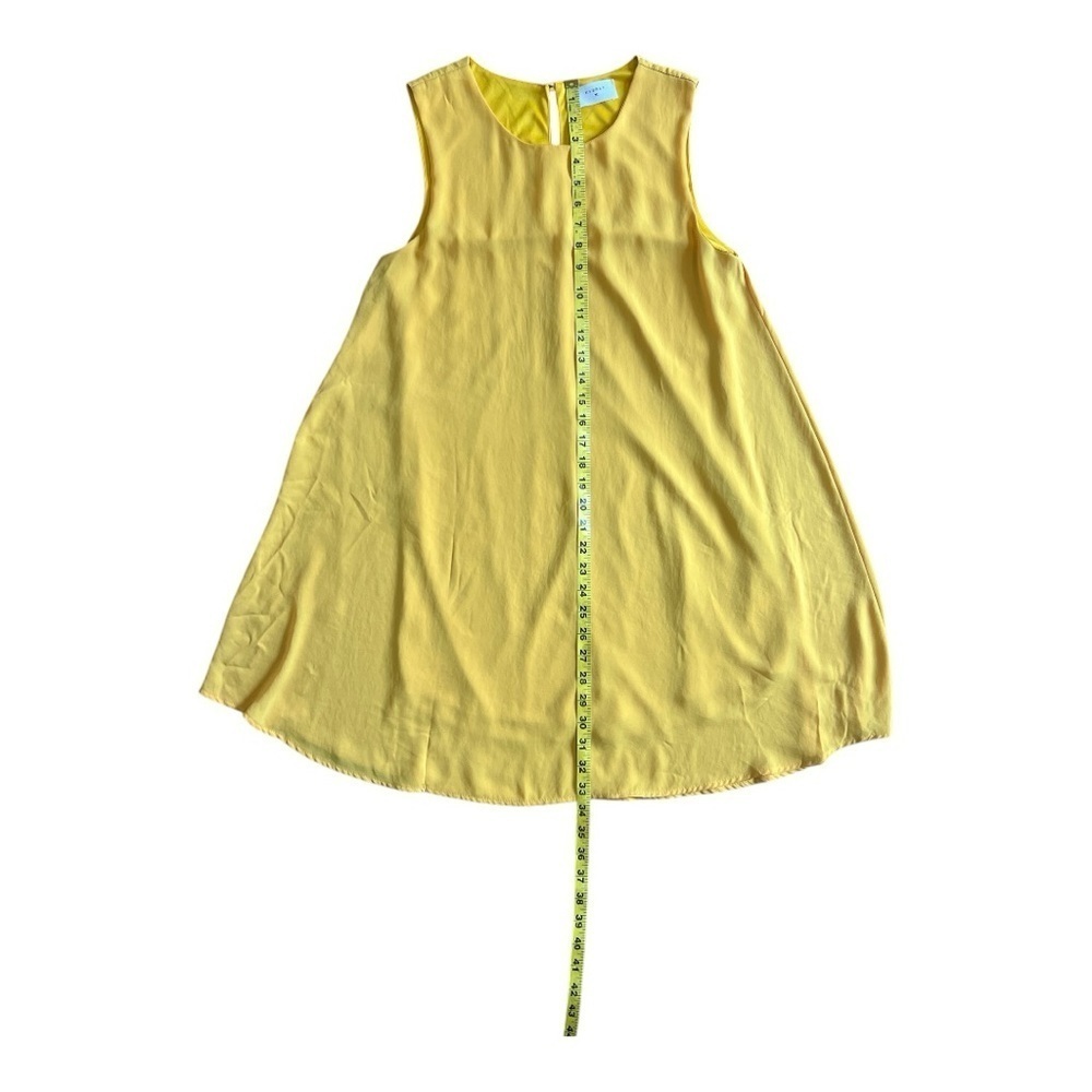 Everly Yellow Above Knee Dress Size M  Knee Length - Picture 5 of 8